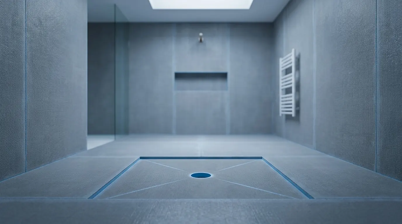 Insutile Shower Underlay waterproof drainage mat for wetrooms